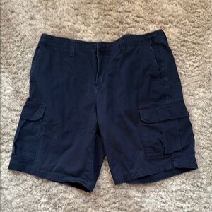 Men's Navy Cargo Shorts